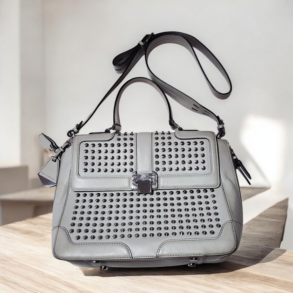 Rebecca Minkoff Gray Studded Bag